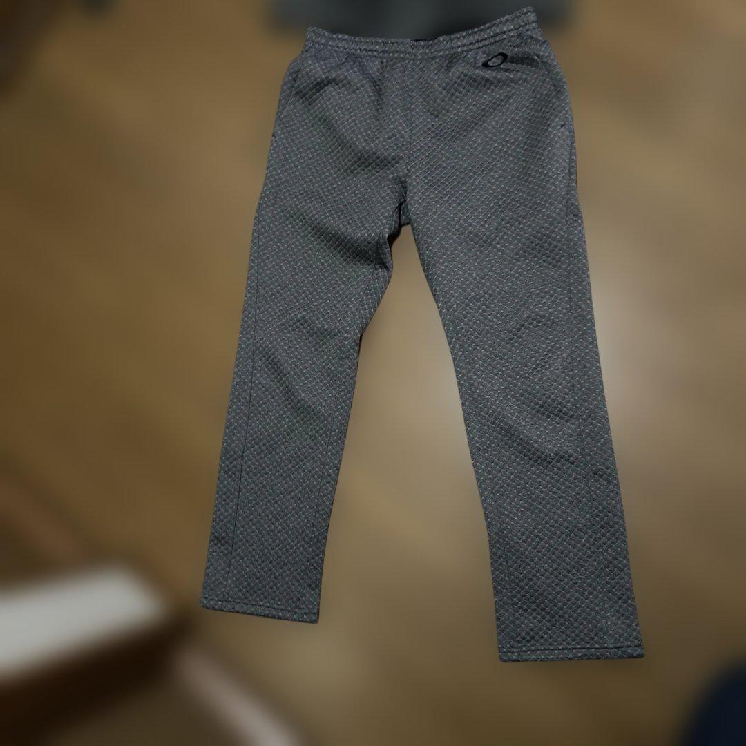 OAKLEY グレー チェック柄 ジャージ上下セット