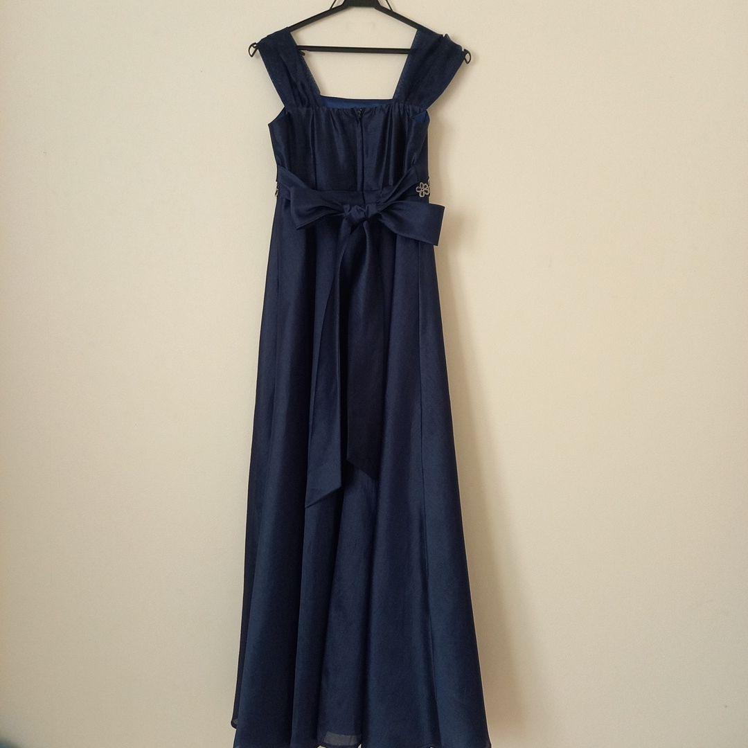 ゆめりすと150ネイビー ロングドレス