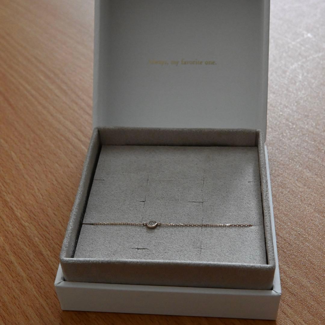 【ete】K10 ブリリアント ダイヤモンド ブレスレット