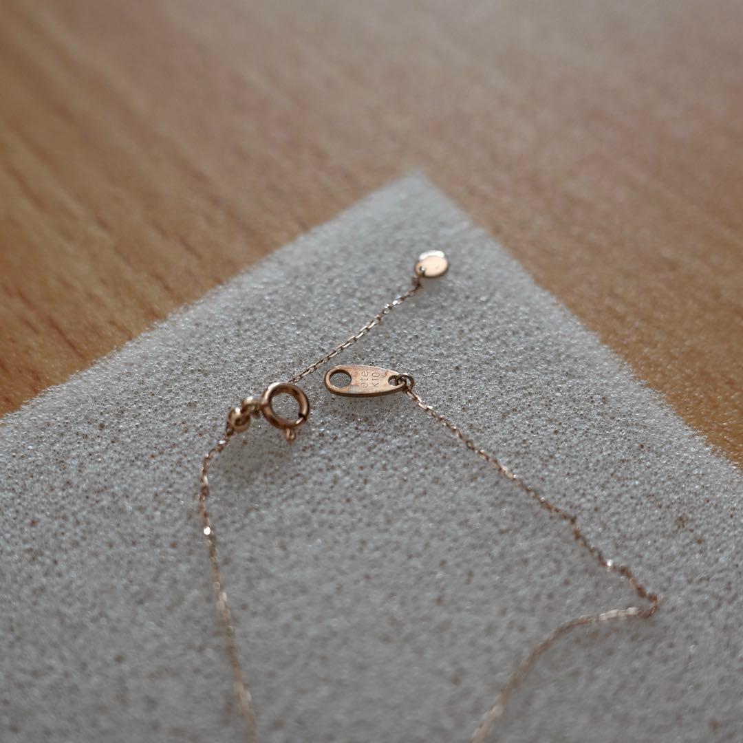 【ete】K10 ブリリアント ダイヤモンド ブレスレット