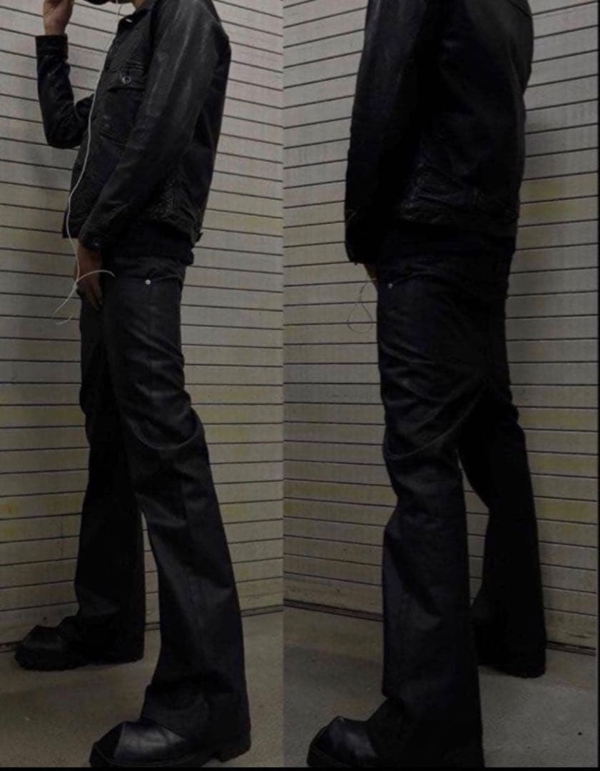 goar.archive フレアデニム M ファッション メンズ パンツ