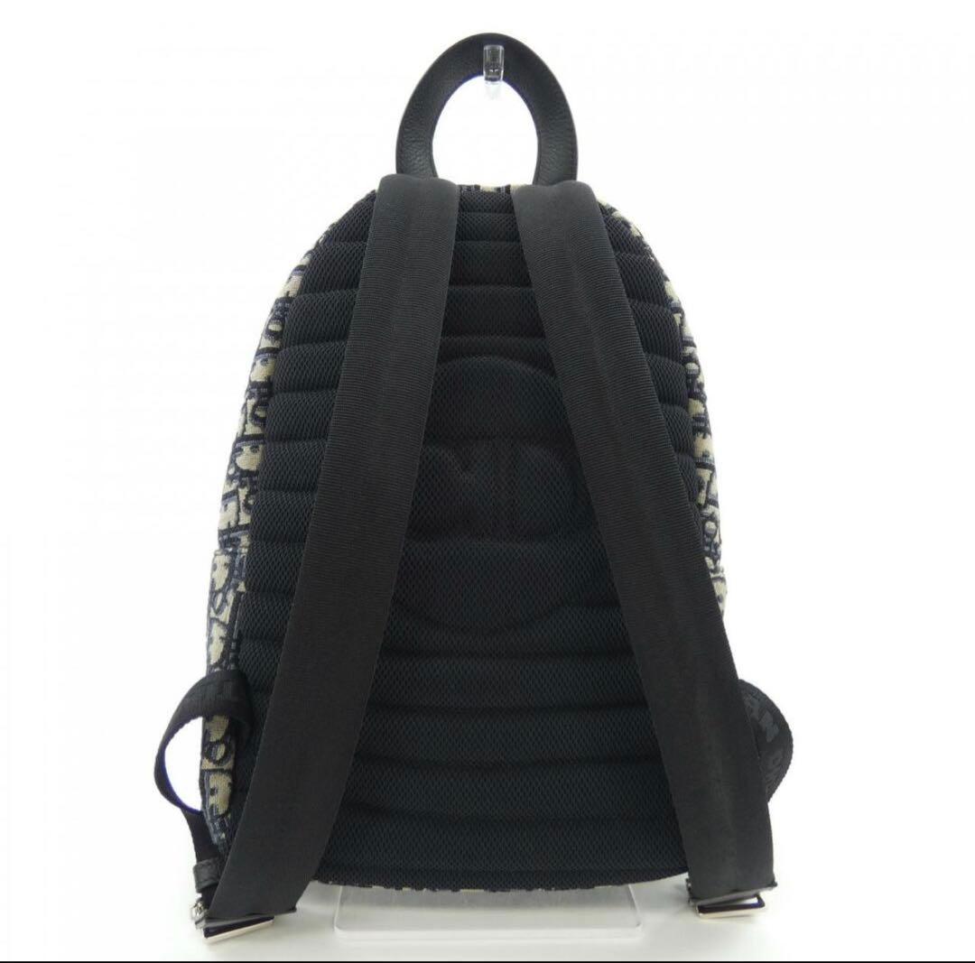 ロゴ入りリュック・バックパック ベージュ/ネイビーの通販はau PAY