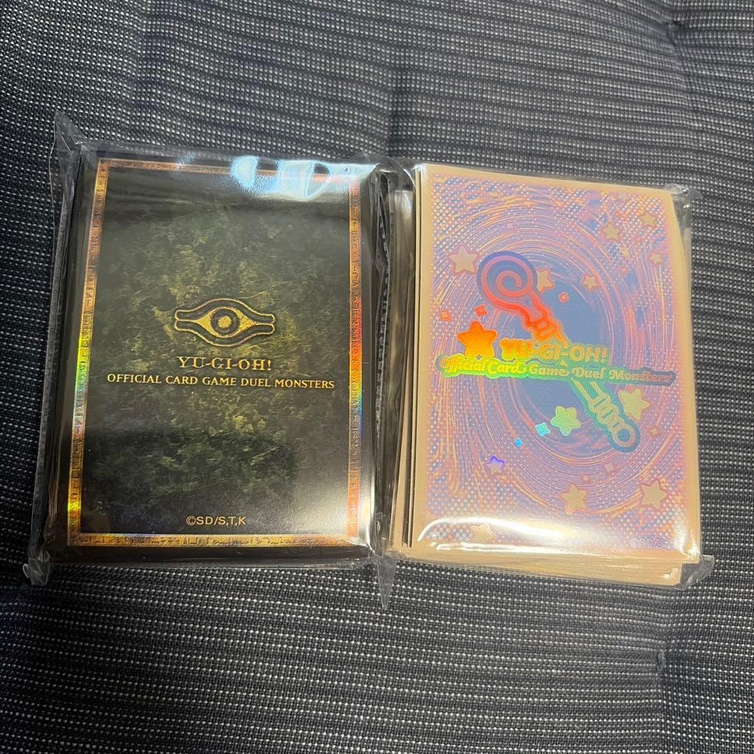 遊戯王 公式スリーブ ニューロン ポイント プロテクター 未開封 2点