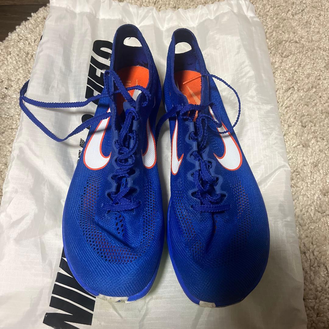 Nike ドラゴンフライ25.5陸上競技用スパイクシューズ 青/オレンジ