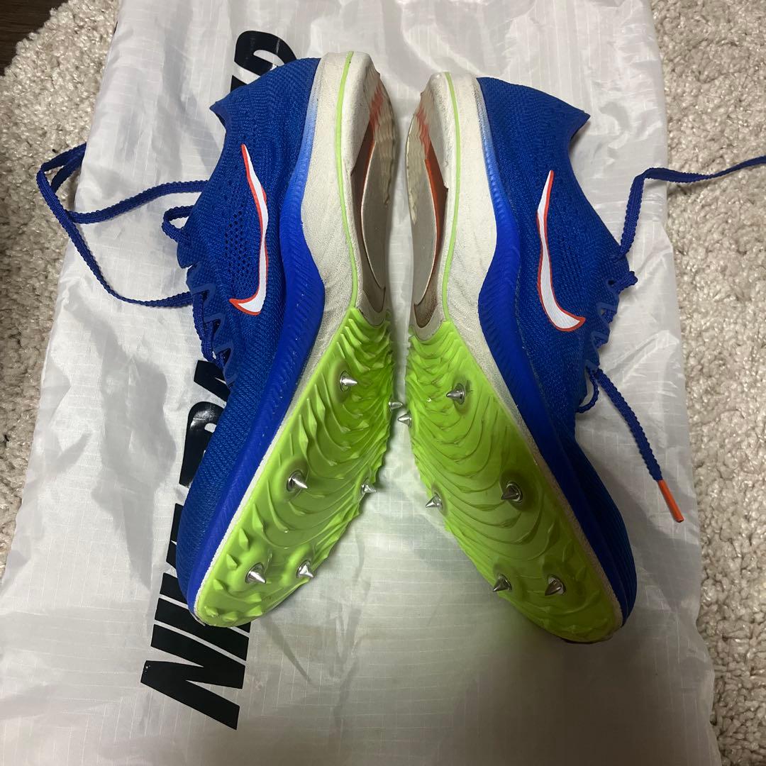 Nike ドラゴンフライ25.5陸上競技用スパイクシューズ 青/オレンジ