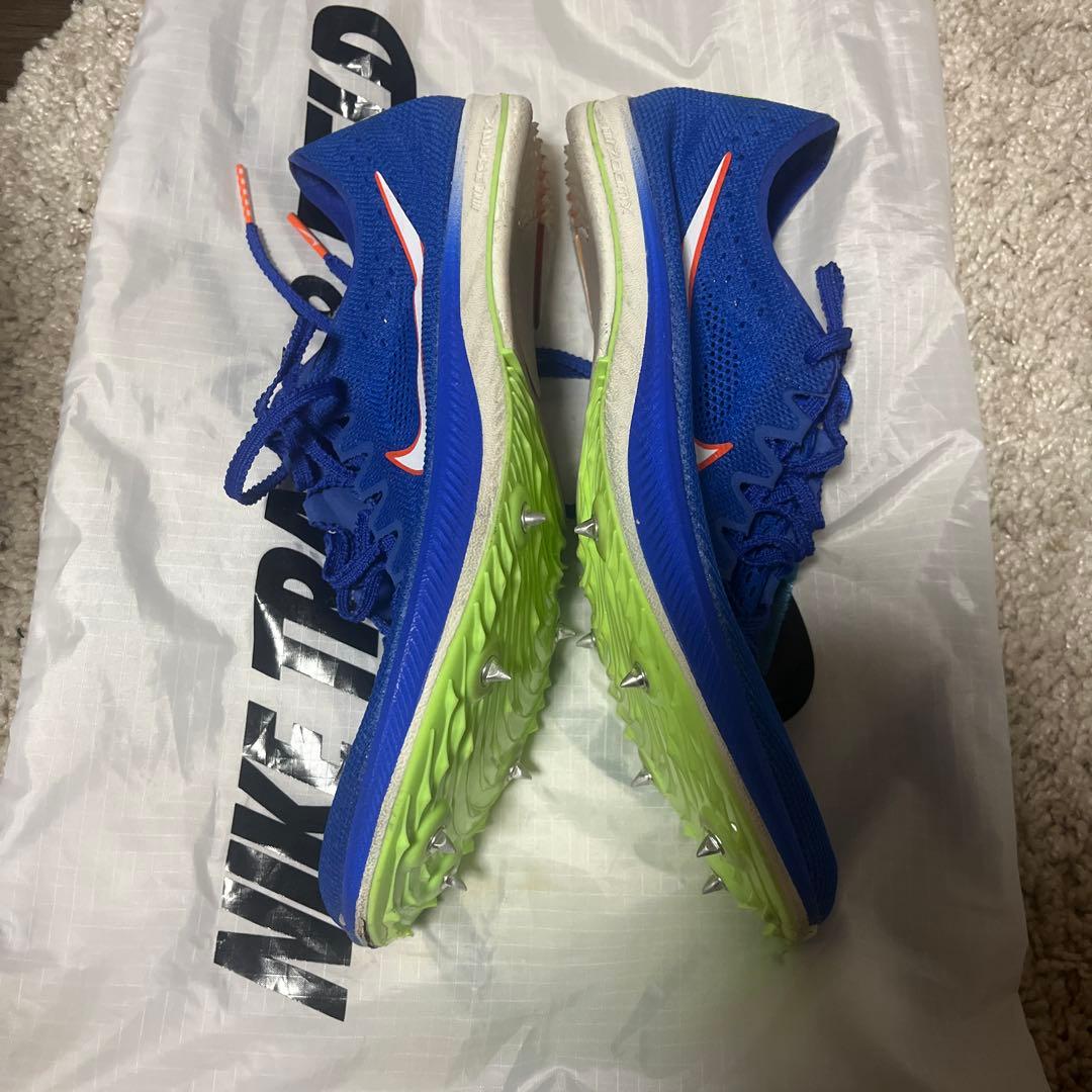 Nike ドラゴンフライ25.5陸上競技用スパイクシューズ 青/オレンジ