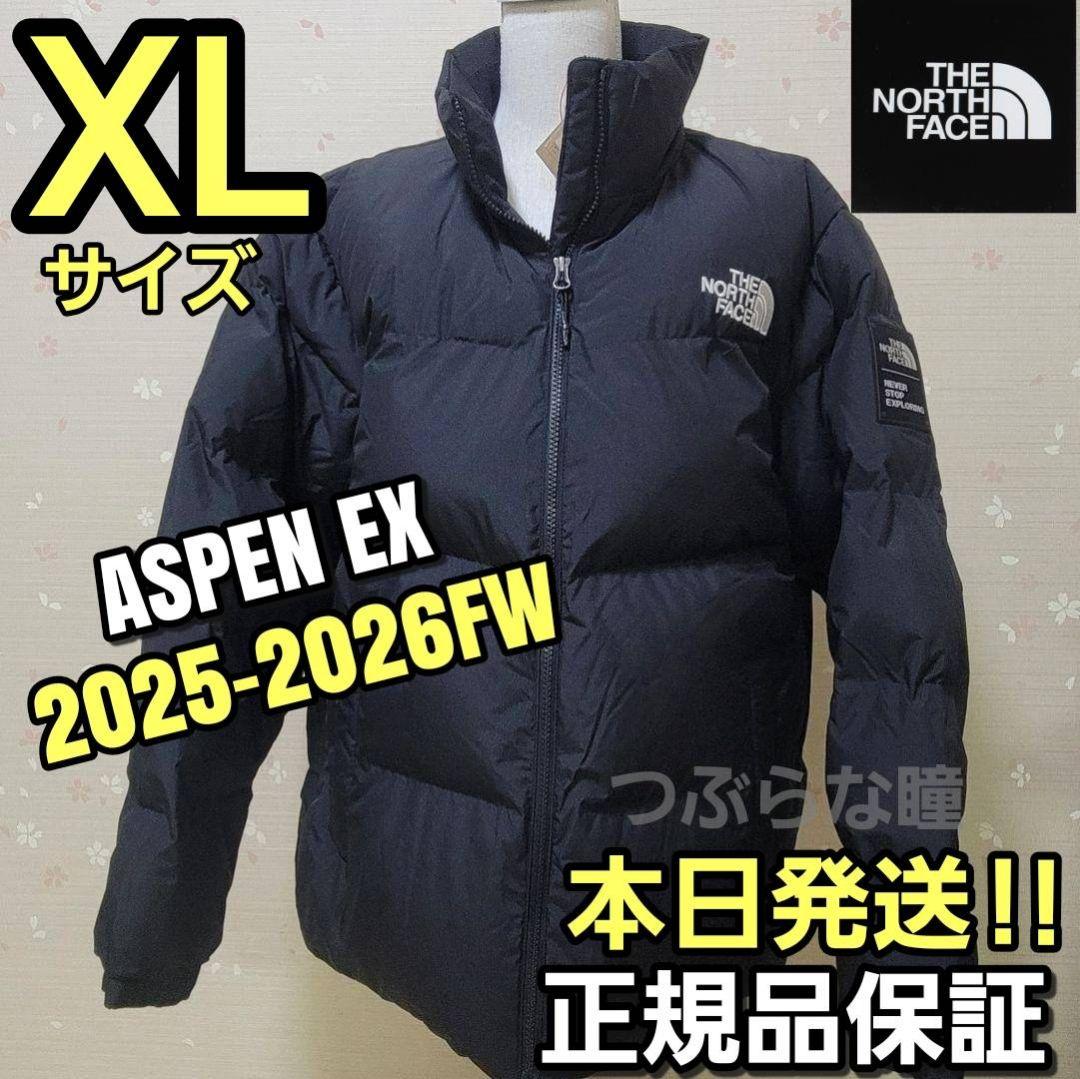 THE NORTH FACE ASPEN XLダウンジャケット 黒