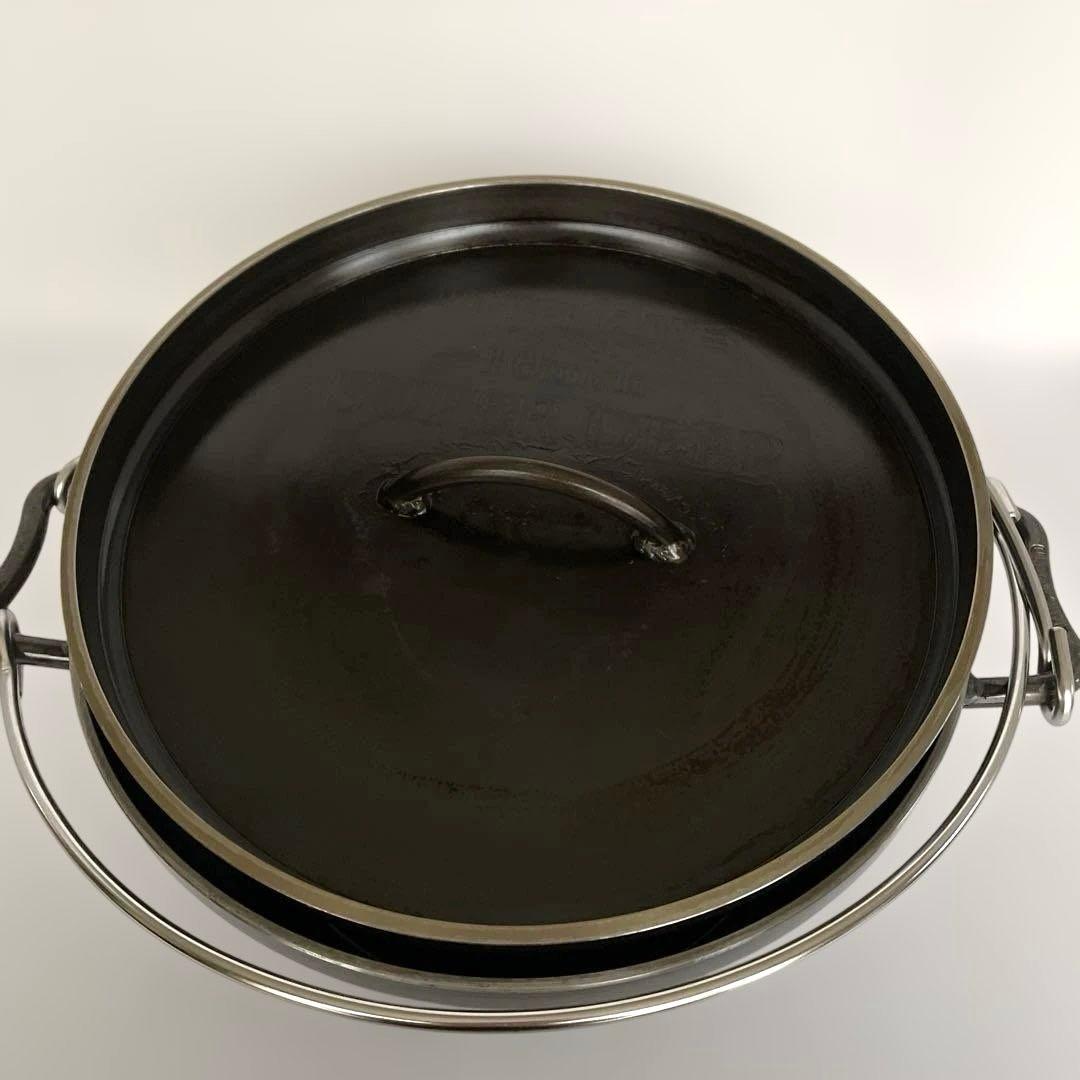 《希少》UNIFLAME 10インチスーパーディープ+ハーフダッヂオーブンセット