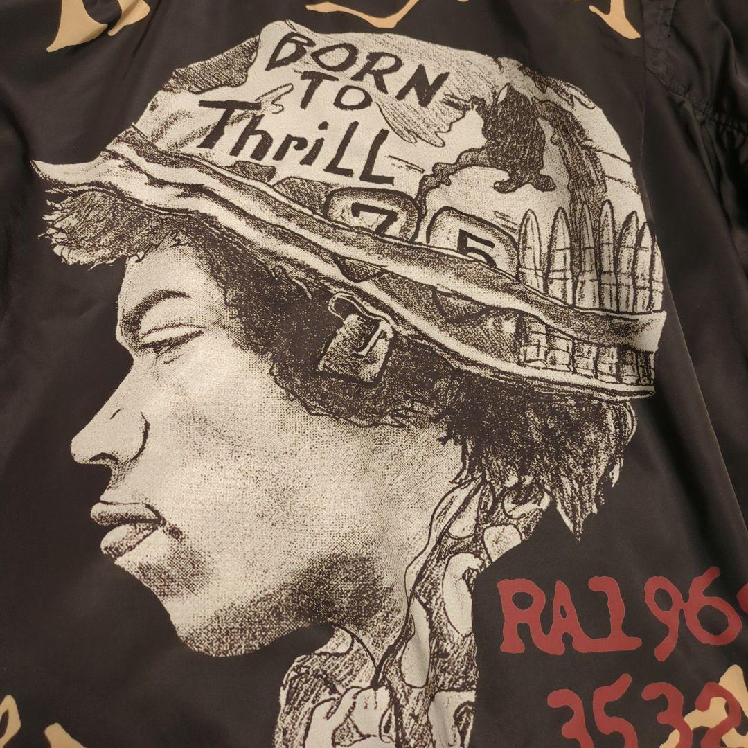 【美品】AVIREX　MA-1 バッグロゴ　デカロゴ　リバーシブル　XL　希少