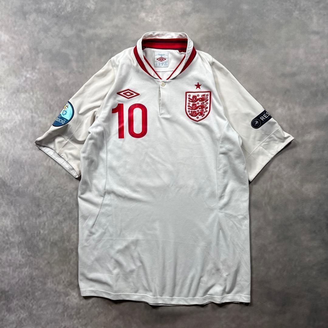 UMBRO イングランド代表 ユーロ2012 ウェイン・ルーニー R99 - メルカリ