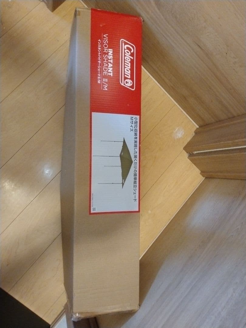 ★新品未使用 コールマン シェード インスタントバイザーシェードⅡ Ｍ オリーブ