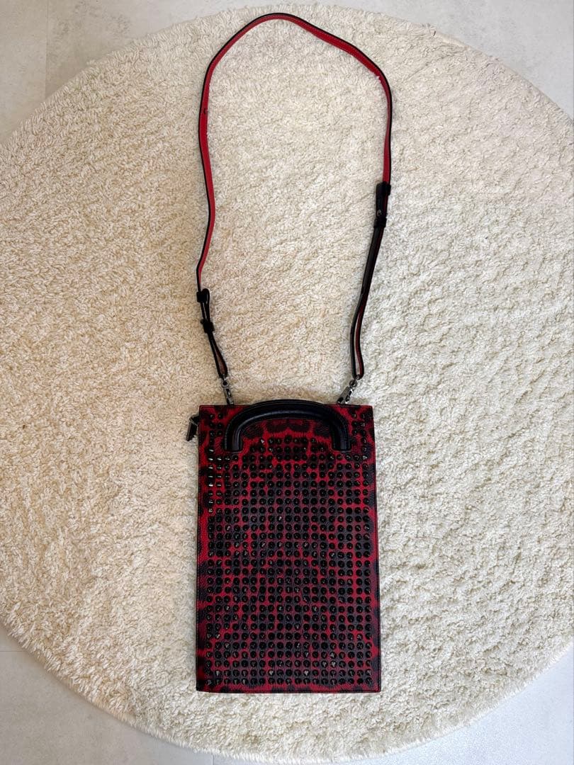 【美品】 Christian Louboutin クラッチ ショルダー 3way