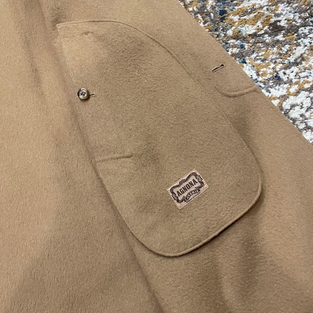 80-90s BESPOKE　AGNONA Pure Cashmere Coat