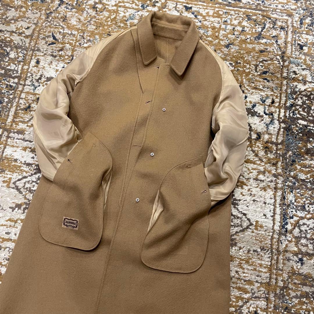 80-90s BESPOKE　AGNONA Pure Cashmere Coat