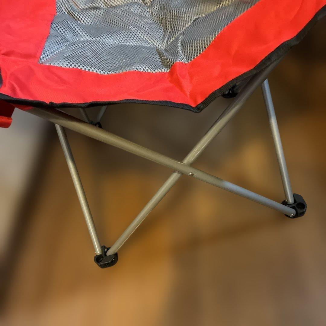 Snap-on アウトドア折りたたみ チェア 赤 NSC11R