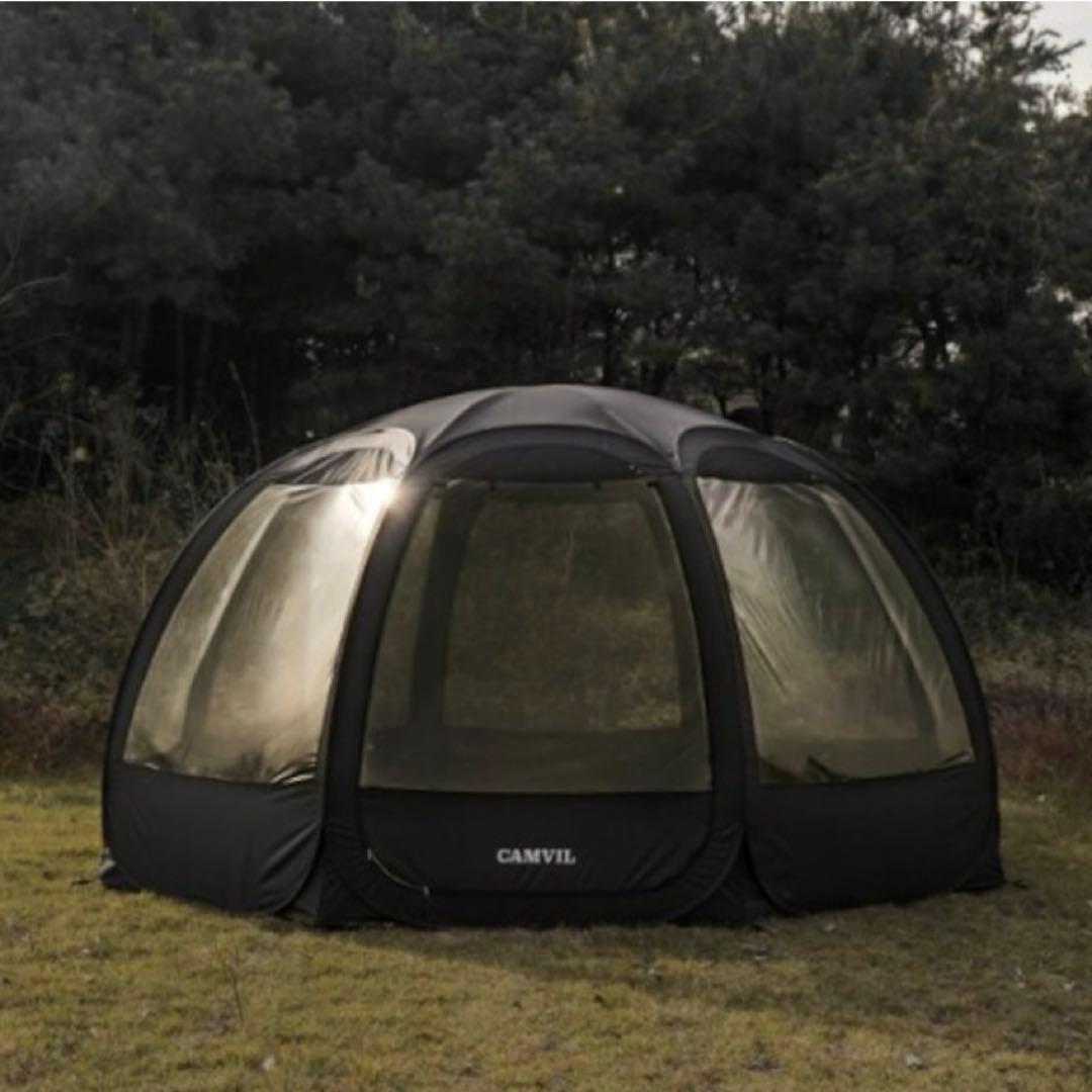 ワンタッチテント ポップアップテントTPU 透明冬季 Hobakホバクシェルター