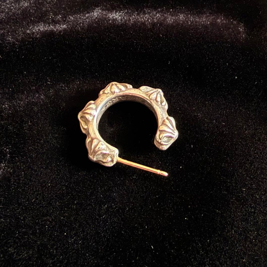《値下げ》Chrome hearts / CHクロスバンドフープピアス