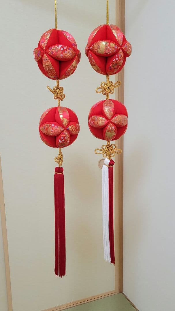 さげもん 吊し飾り 柳川毬 吊るし雛 雛人形 ひな祭り ヴィンテージ品