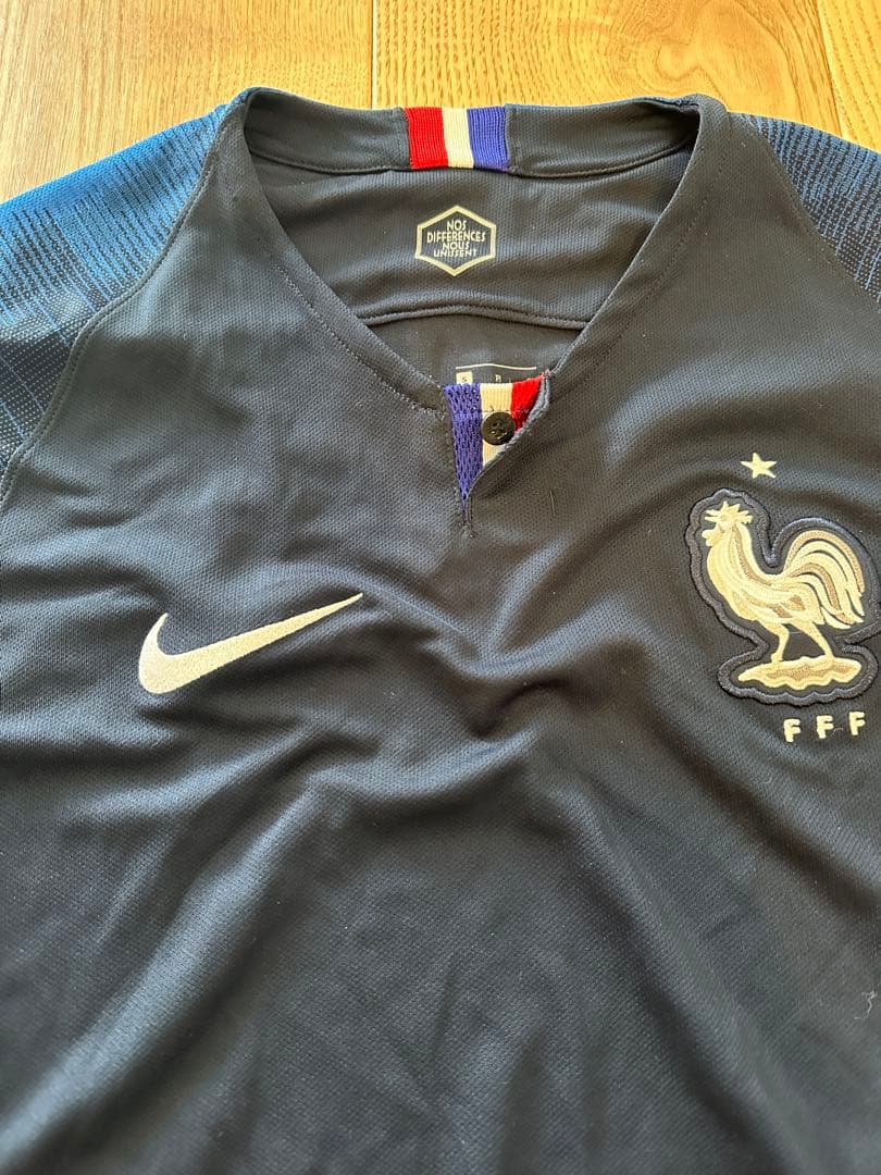 サッカーフランス代表　NIKE 2018ロシアW杯優勝ユニフォーム