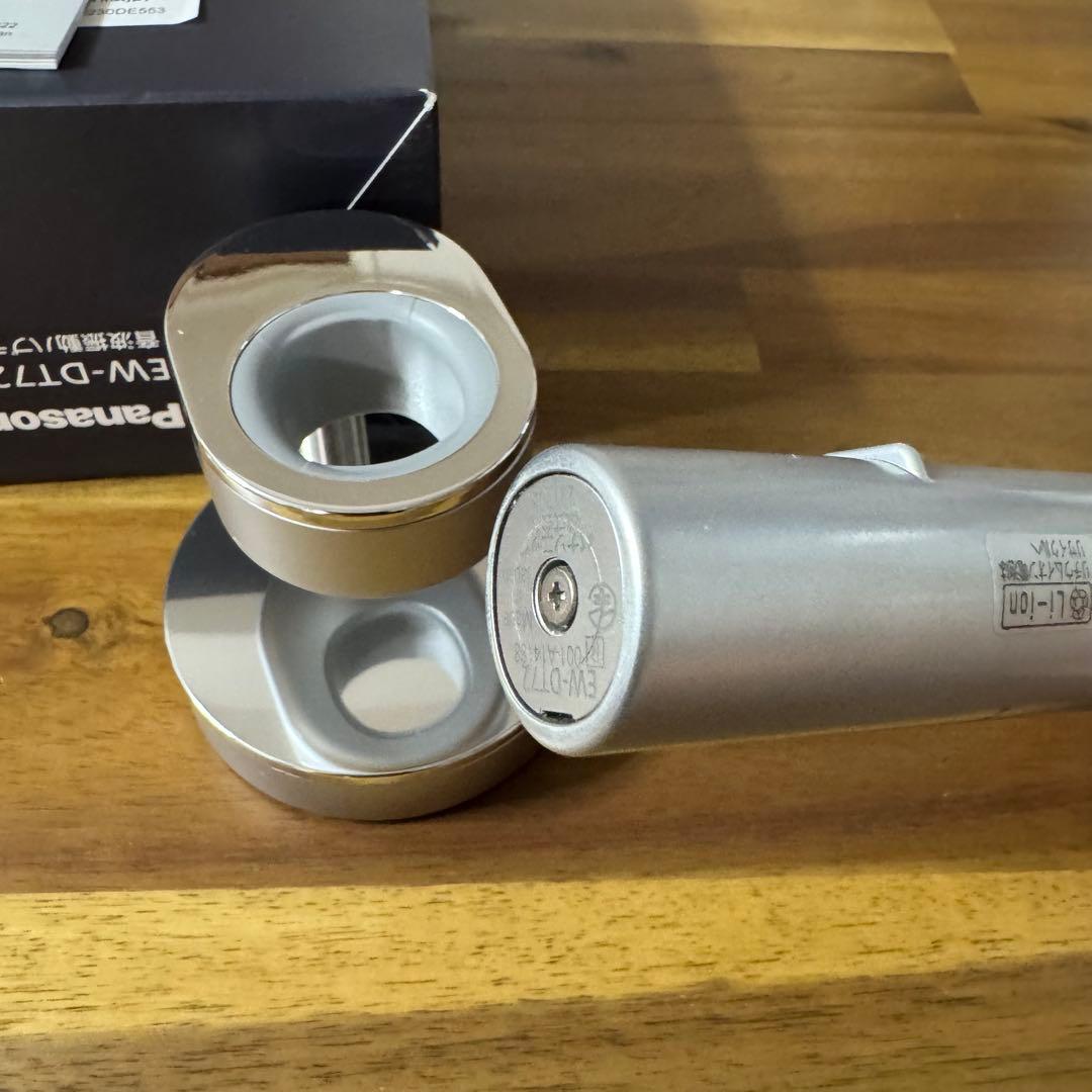 パナソニック ドルツ Doltz 音波振動ハブラシ EW-DT72 シルバー