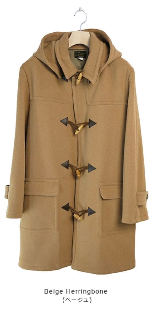 バーバリー スペシャリティダッフル コート ネイビー ノバチェック XL