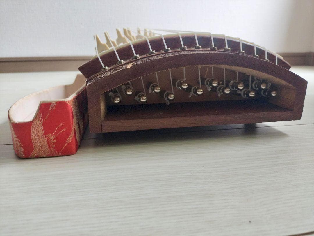 ゼンオン 文化箏 文化琴 13弦 楽器 和楽器 ソフトケース付き ゼンオン