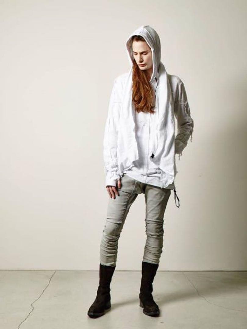 kiryuyrik ブリーチデニム サルエルスキニーパンツ