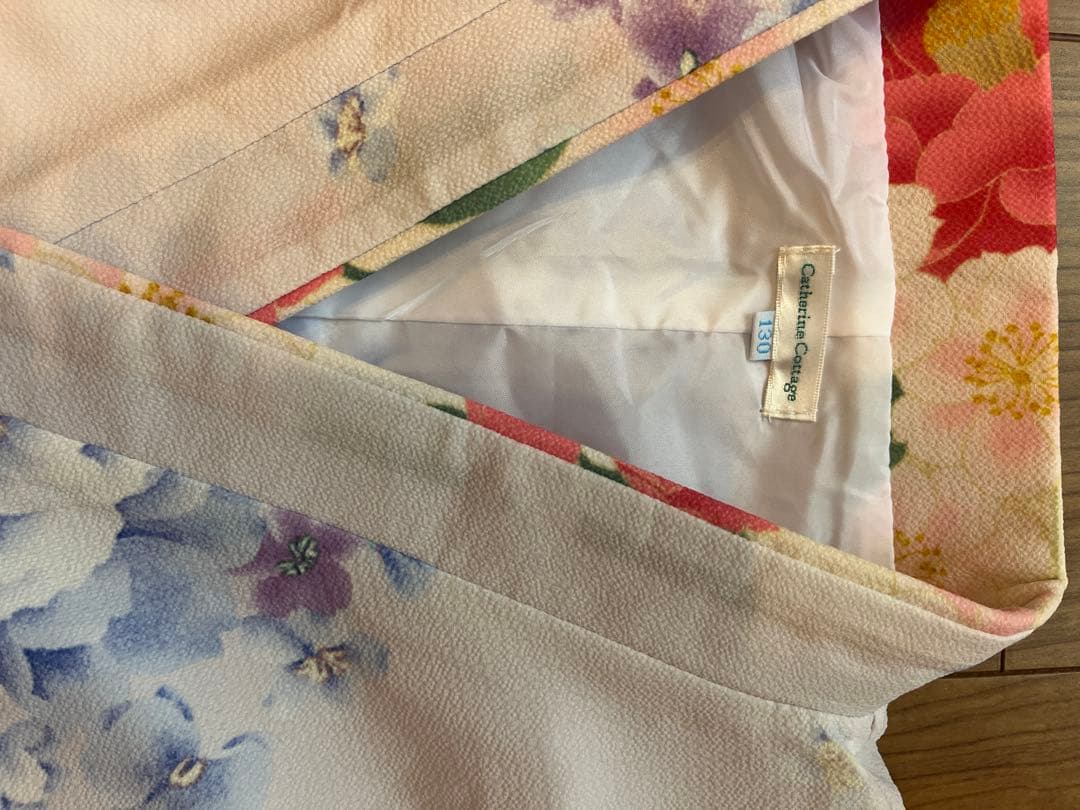 【試着のみ美品】キャサリンコテージ　女の子用袴セット★130cm