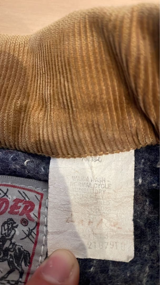 す*か様 ビンテージ 70's Lee ストームライダー 左綾 縦落ち