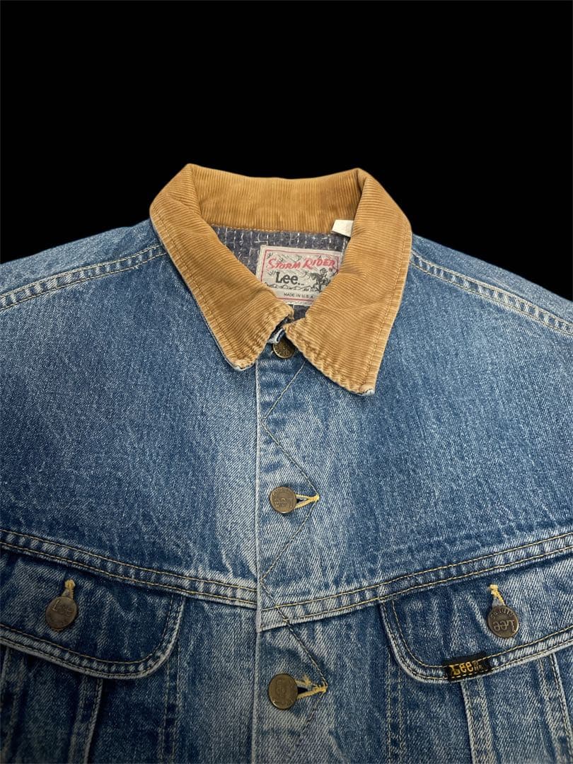 す*か様 ビンテージ 70's Lee ストームライダー 左綾 縦落ち