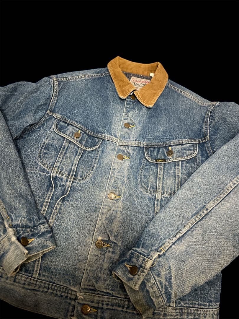 す*か様 ビンテージ 70's Lee ストームライダー 左綾 縦落ち