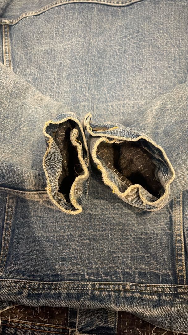 す*か様 ビンテージ 70's Lee ストームライダー 左綾 縦落ち