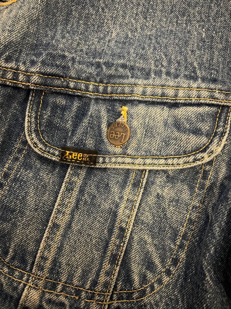 す*か様 ビンテージ 70's Lee ストームライダー 左綾 縦落ち