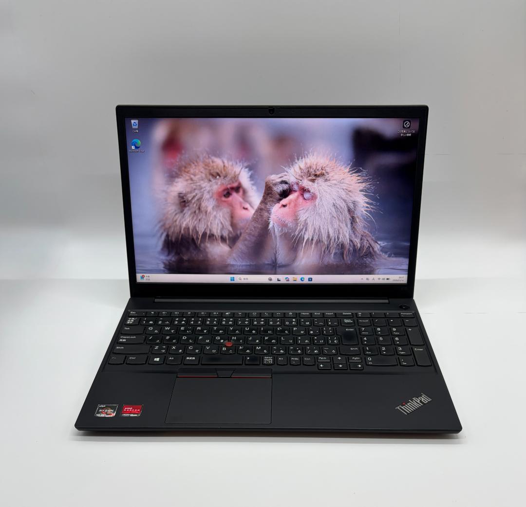 高速、高性能、ThinkPad E15、16GB、256GB NVMe SSD