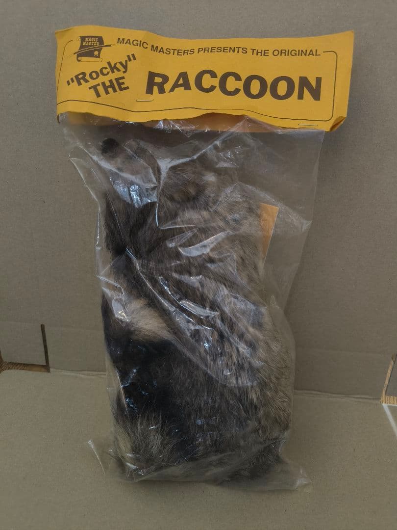 激レア 未開封品 ロッキーザラクーン マギー審司 ラッキーちゃん RACCOON