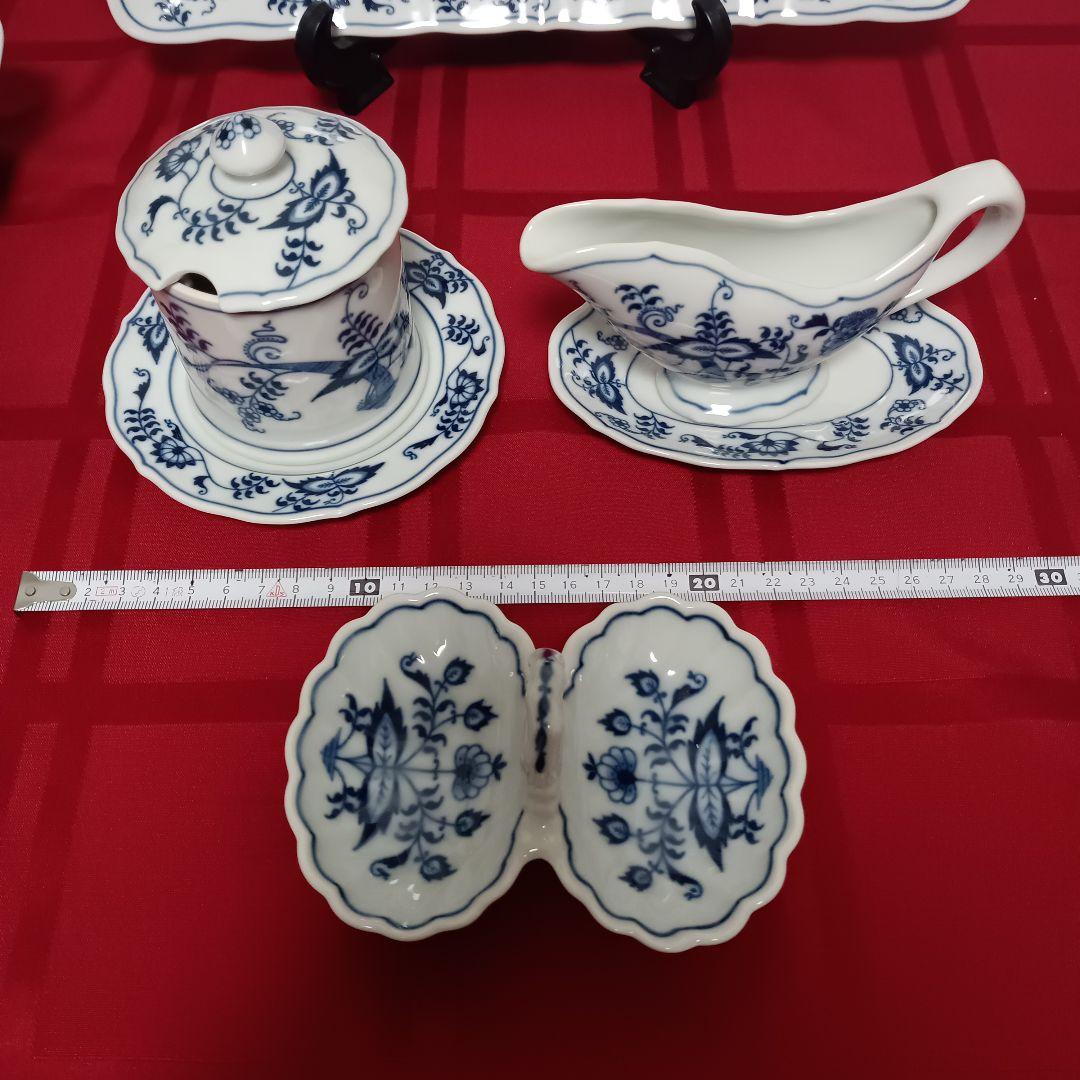 BLUE DANUBE ブルーダニューブ ブルーオニオン 青と白の花柄食器セット