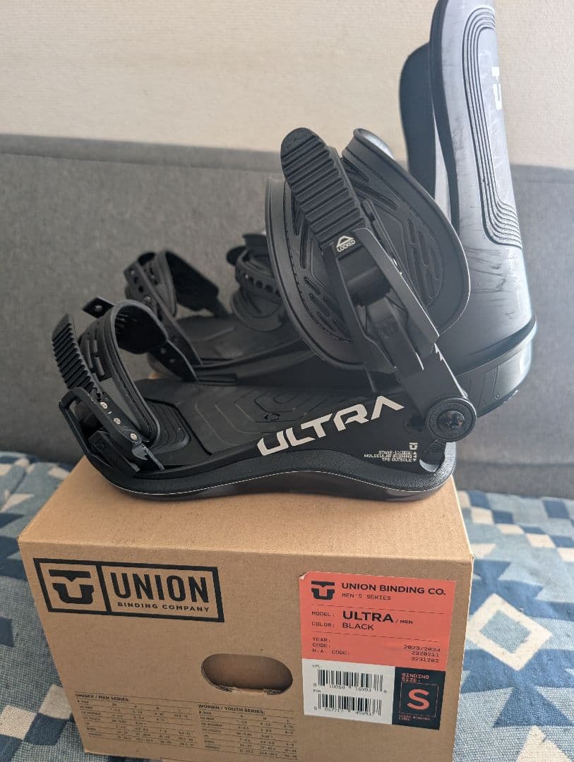 UNION ULTRA 23-24 ブラック Sサイズ
