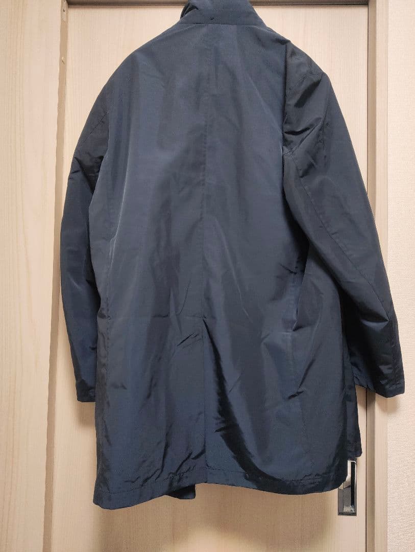 ESTNATION ネイビー ステンカラーコート