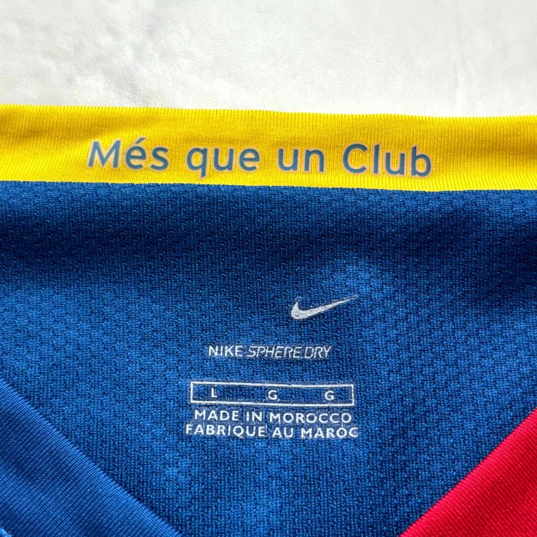 NIKE FCバルセロナ 長袖ユニフォーム L（C597）