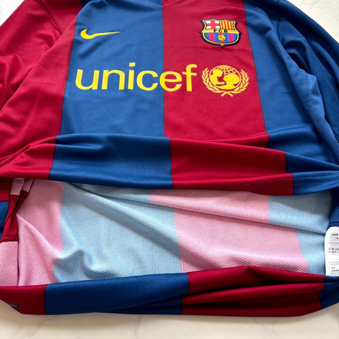 NIKE FCバルセロナ 長袖ユニフォーム L（C597）