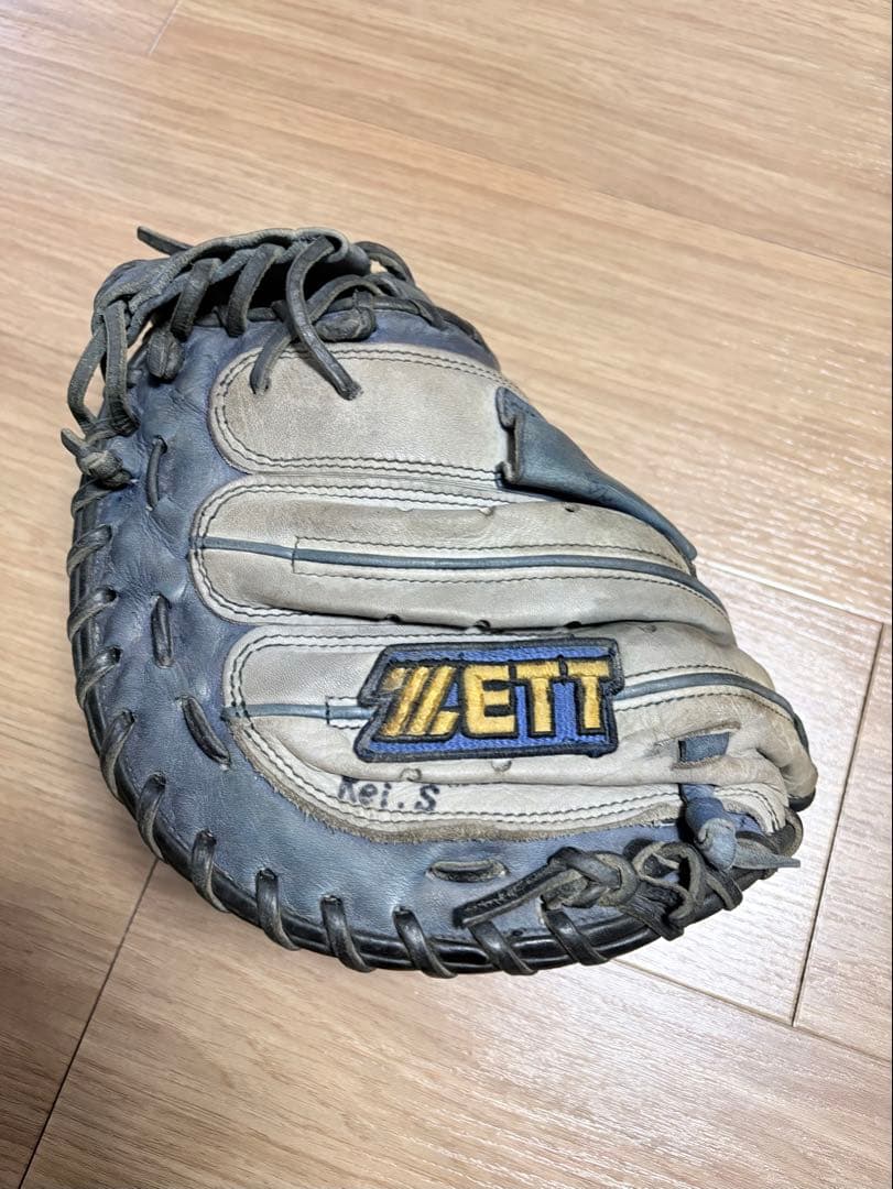 【価格交渉あり】ZETT キャッチャーミット 矢野輝弘（矢野燿大）選手モデル