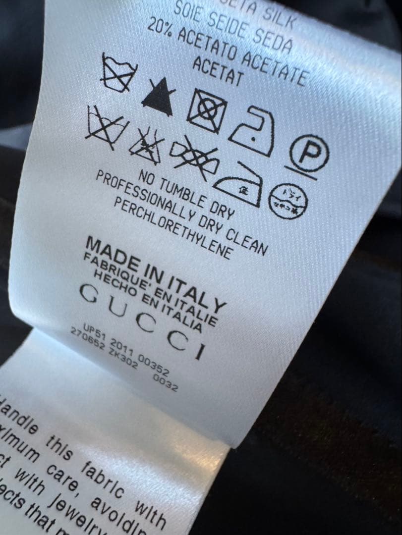 GUCCI ベロアドレス