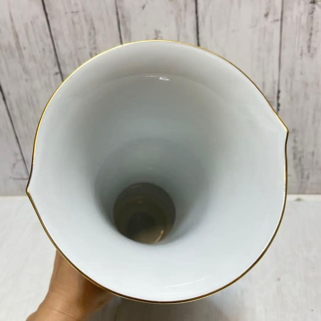 美品⭐️マイセン　波の戯れ　チェリー　花瓶　フラワーベース