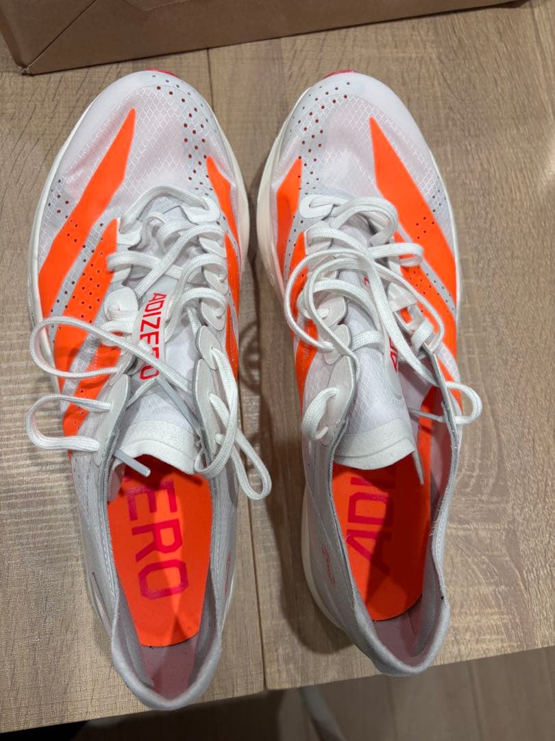 アディゼロ　アバンチ　26.5cm オレンジ