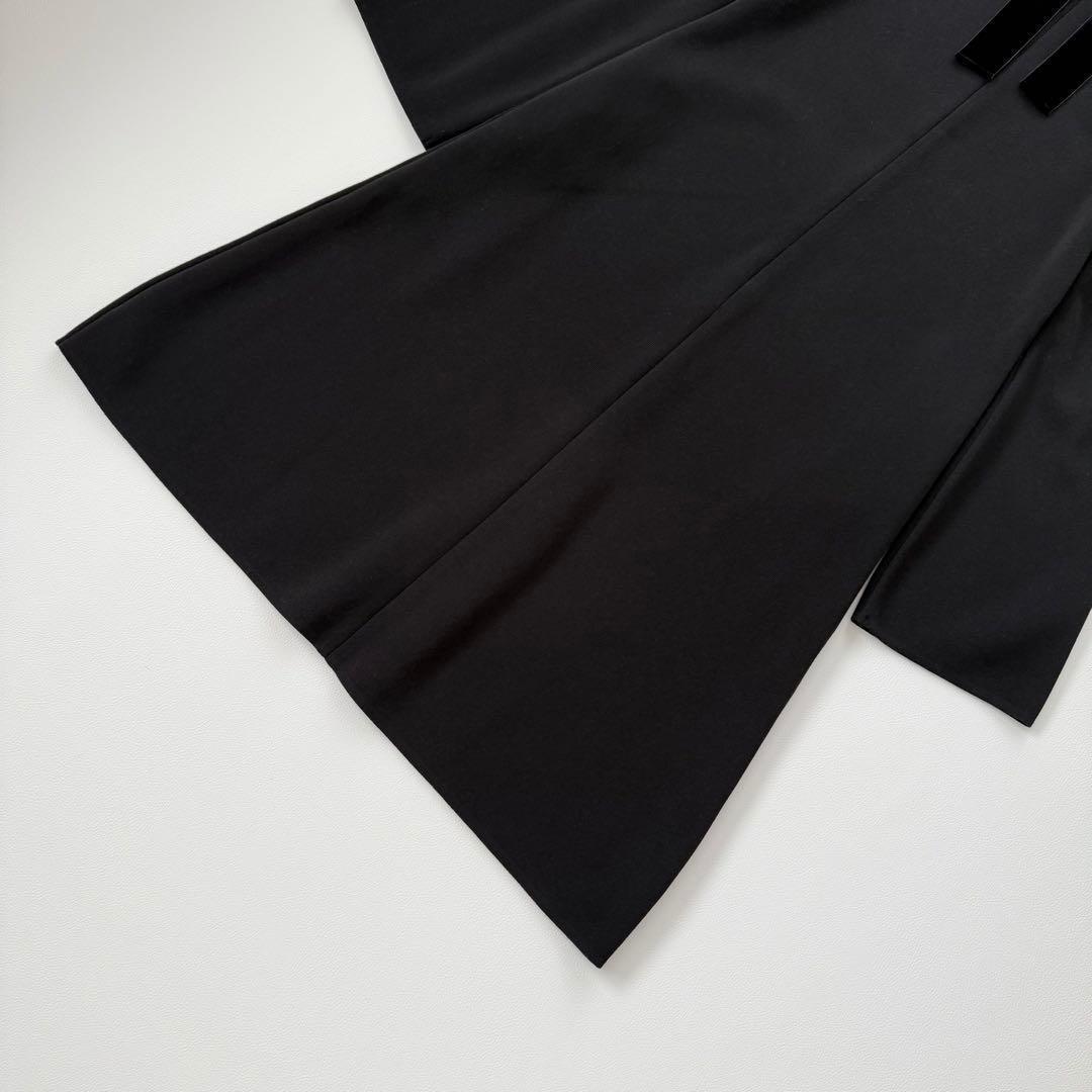 希少✨フォクシー✨ニットドレス フレグランス ワンピース　バックリボン　黒　38