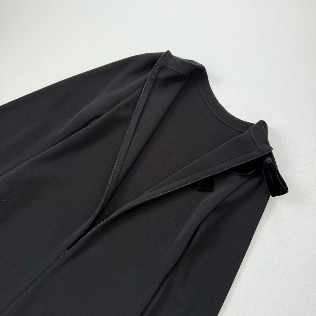 希少✨フォクシー✨ニットドレス フレグランス ワンピース　バックリボン　黒　38