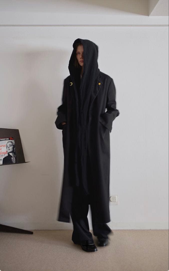 SUNSEA 30th 第七のストール ブラック サンシー ストール マフラー