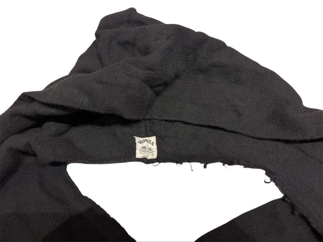 SUNSEA 30th 第七のストール ブラック サンシー ストール マフラー