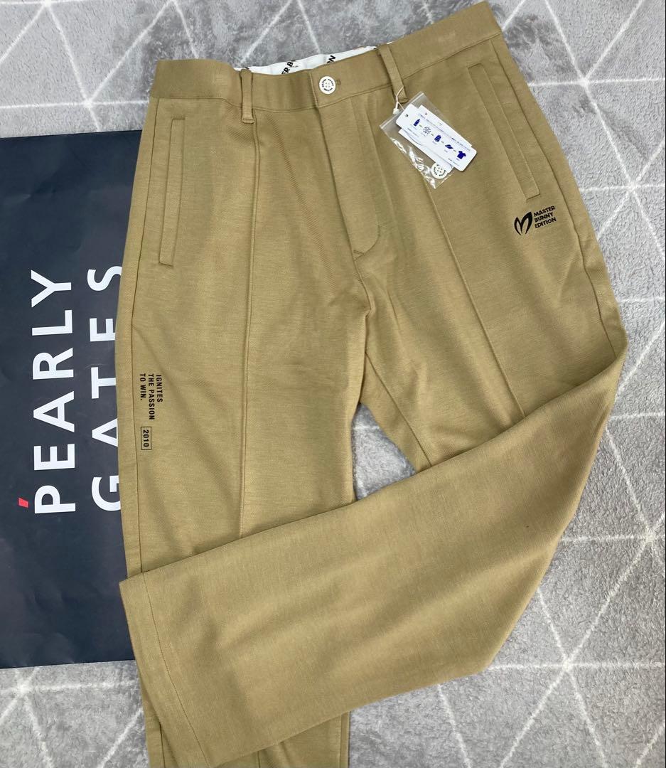 新品 パーリーゲイツ マスターバニー ソリストヒート ツイルパンツ(5)サイズL