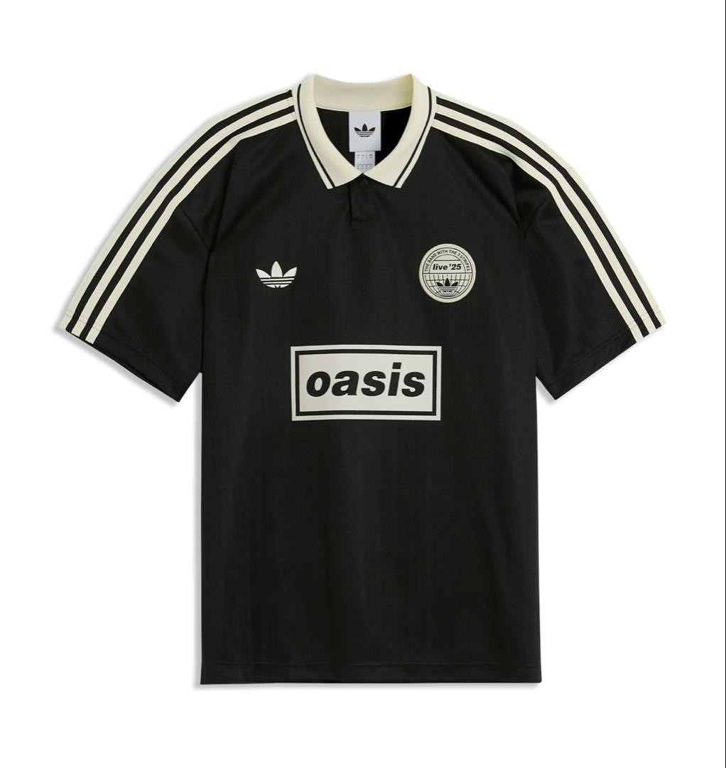 oasis × adidas Football Shirt Black - メルカリ